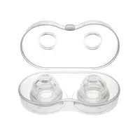1 Pair Silicone Nipple Corrector Painless Nipple Sucker Puller Aspirator for Correction Flat Inverted Nipples 1