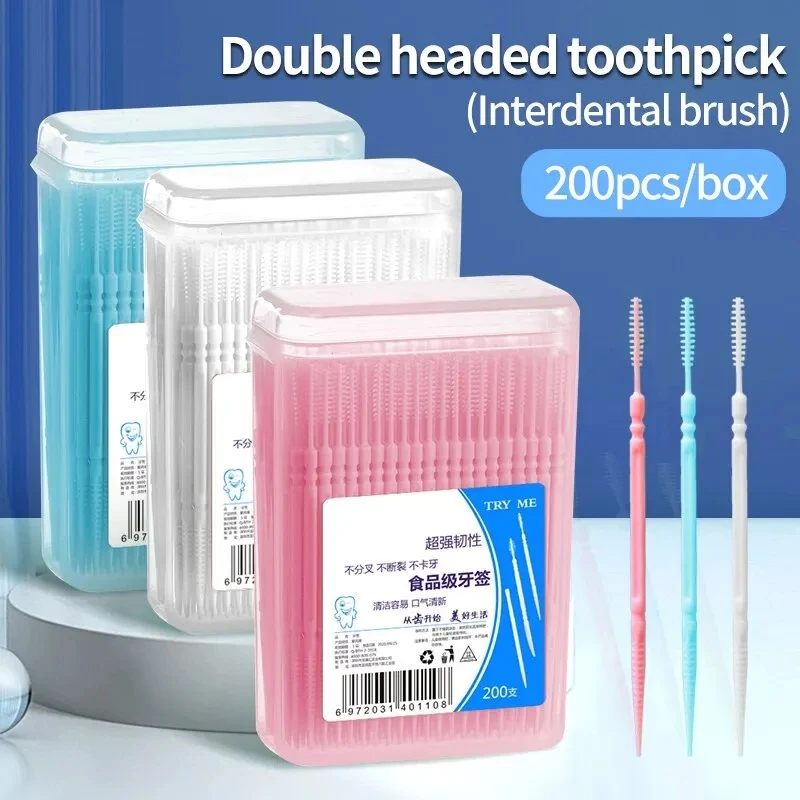 Toothpick Brush Disposable Household Interdental