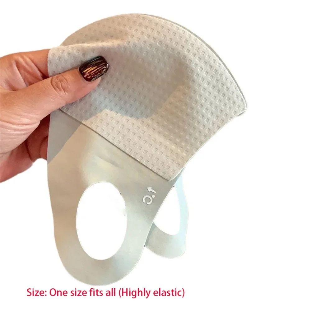 Breathable Ice Silk Mask Traceless Anti Pollen Sunshade Anti-UV Ultrathin Face Veil for Outing face mask