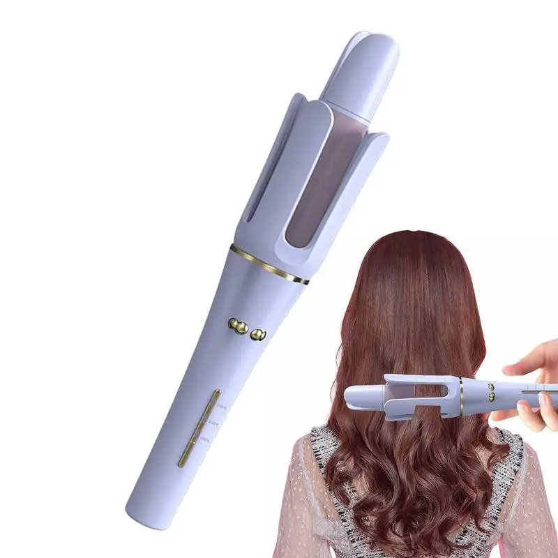 Self Curling Hair Curler Hair Waver Ceramic Large Rotating Barrel Fast Heating With Auto Shut-Off Anti Scald 3 Temperature