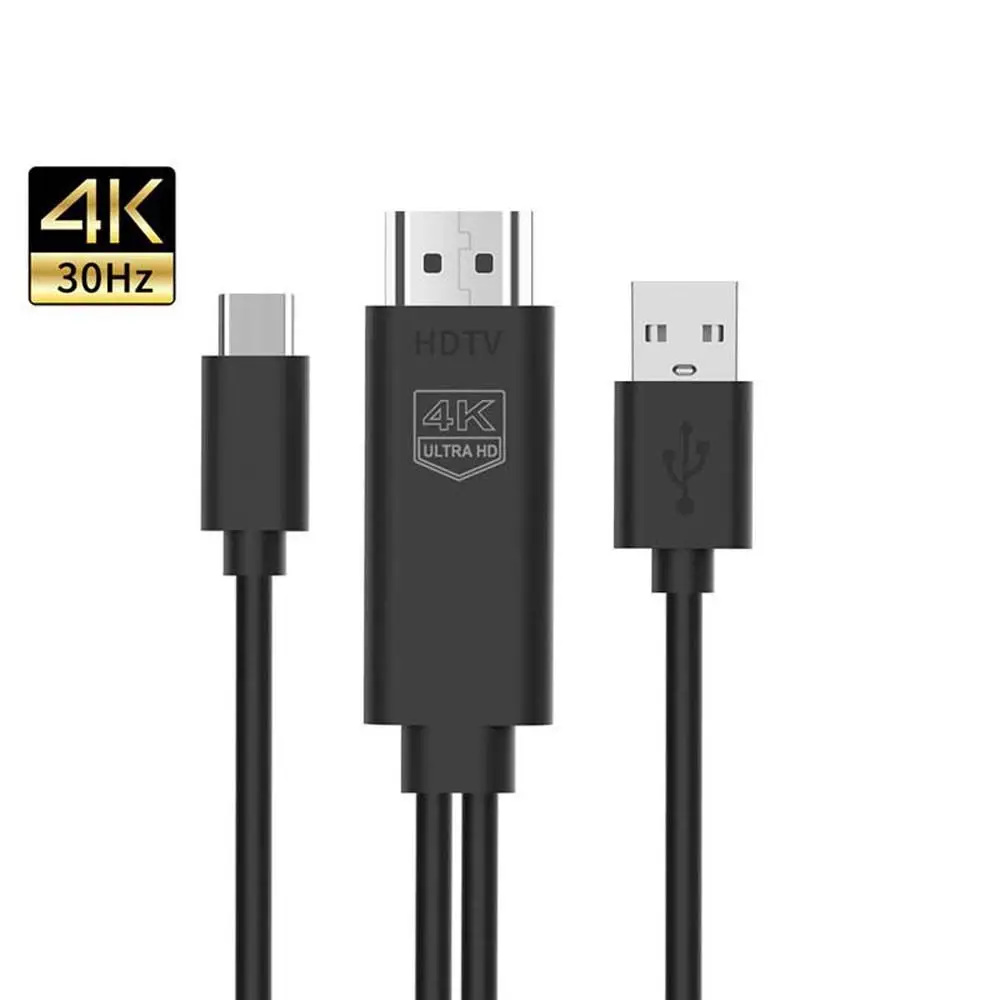 Convertitore Hub Usb Cavo Hdmi Convertitore Da Tipo C A Hdmi Adattatore Da Usb C A Hdmi Convertitore Da Usb 3.1 A Hdmi Cavo Da Usb C A Hdmi