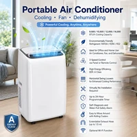 Climatiseur portable à onduleur 9000/12000/14000 BTU, mini climatiseur mobile avec UVC pour la maison 6