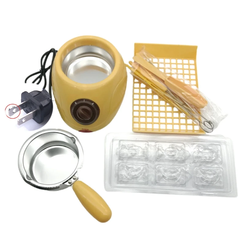 Hot Chocolate Melting Pot Candy Melting Pot Electric Fondue Melter Durable 3