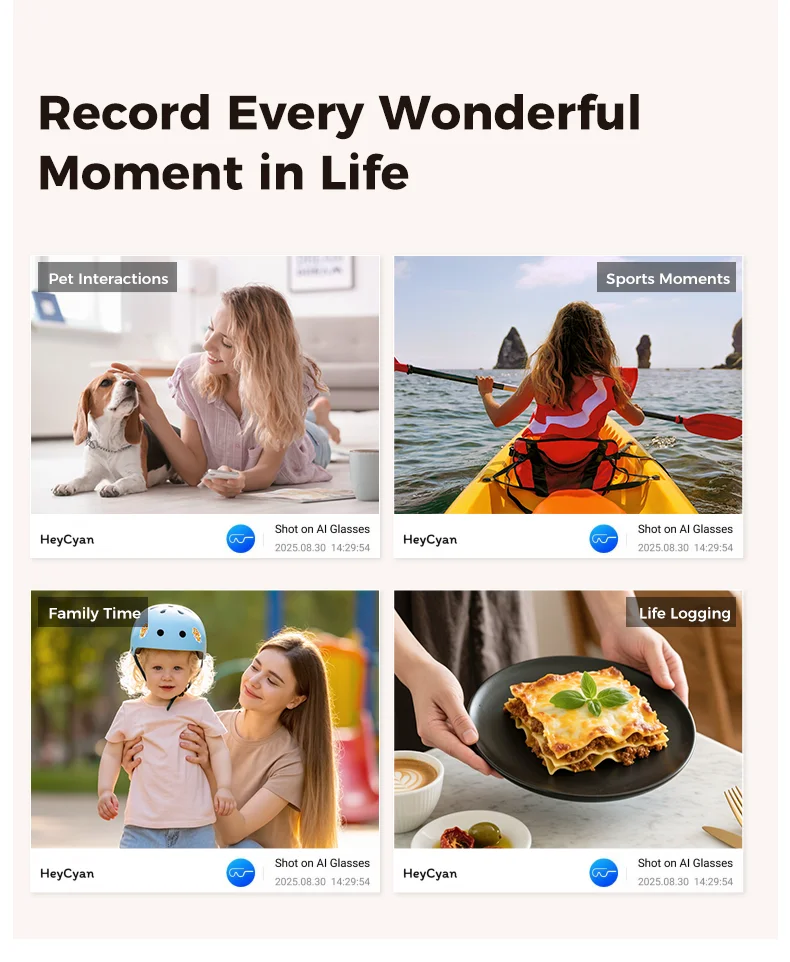 2026 New 800W 4K HD AI Smart Glasses Men Record Video 3600mAh Battery 120 Languages Translation Music Player Glasses With Camera