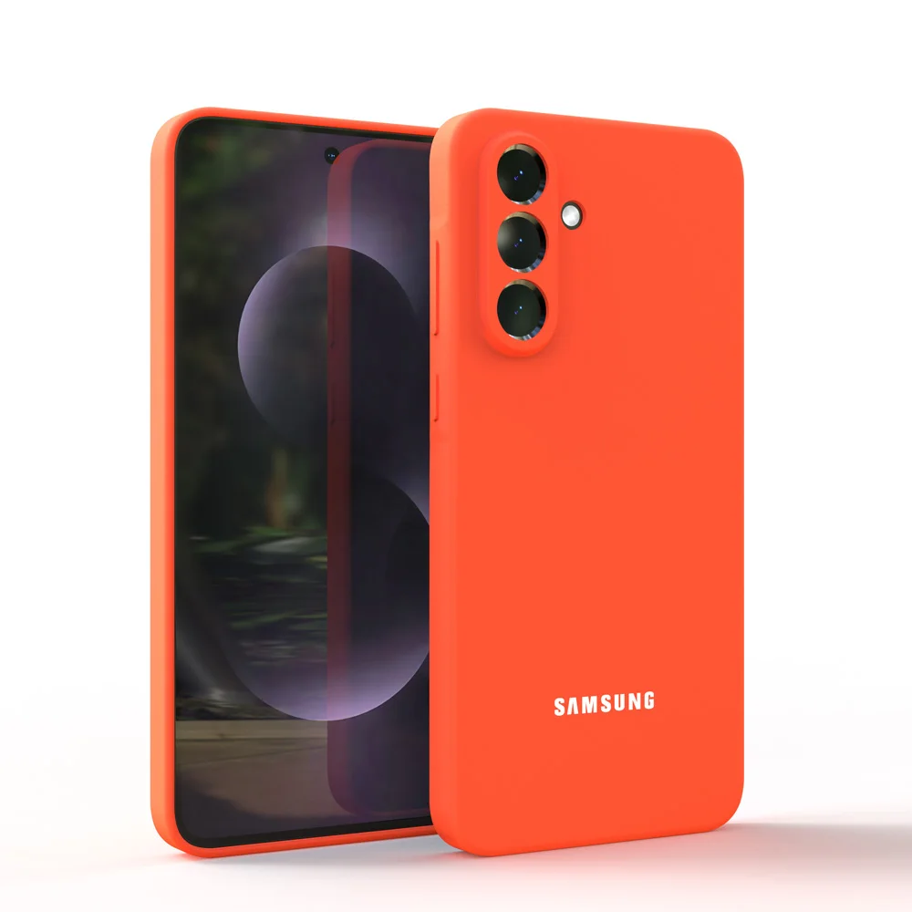 Silky Silicone Soft-Touch Protective Phone Case Cover