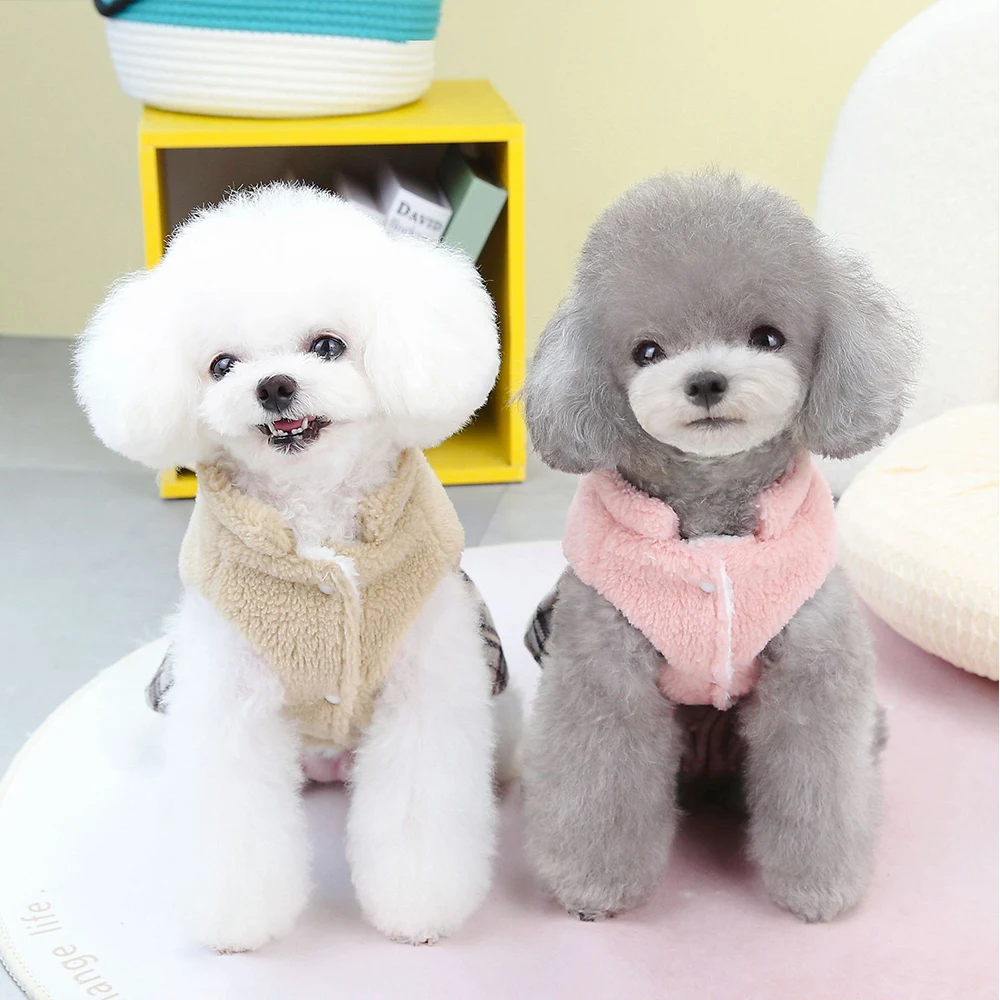 

Pet Plush Skirt Dog Winter Warm Cute Skirt Cute Cartoon Dog Skirt Pet White Bear Dress Comfortable Warm Casual Pet Supplies