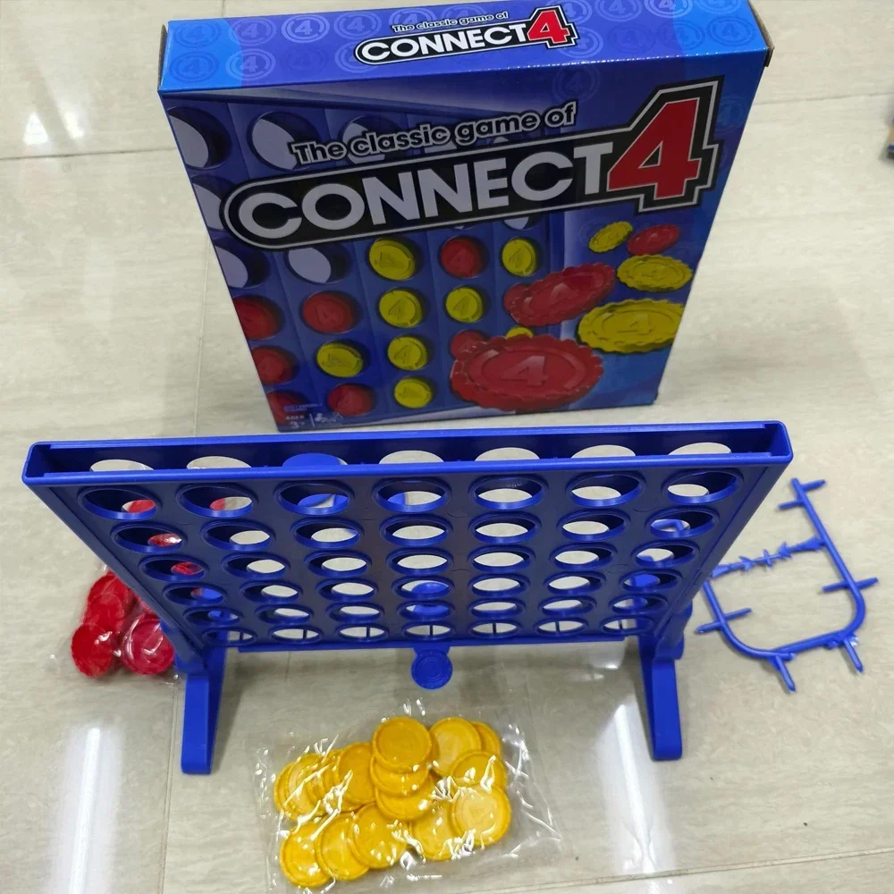 The Classic Game Of Connect 4  Game For 2 Players; Connect 4 Grid Get 4 In A Row Game For Kids Ages 6 And Up Backyard Games For 3