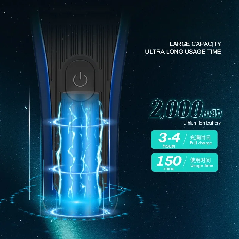 2025New Professional Hair Trimmers WMARK NG-XT1 Maglev Vector