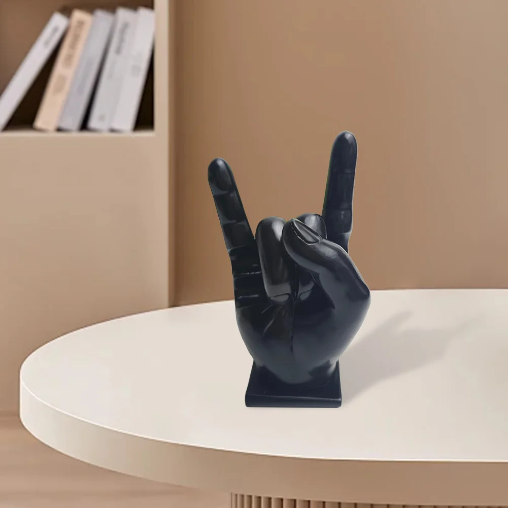 Creative Rock Hand Drumsticks Display Stand Drumstick Holder Mallet Drumstick Bracket Home Decoration Funny Gift for Drummer