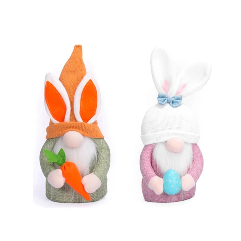 

2Pcs Easter Gnome Doll Easter Decorations Easter Decorations For The Home Easter Gnomes