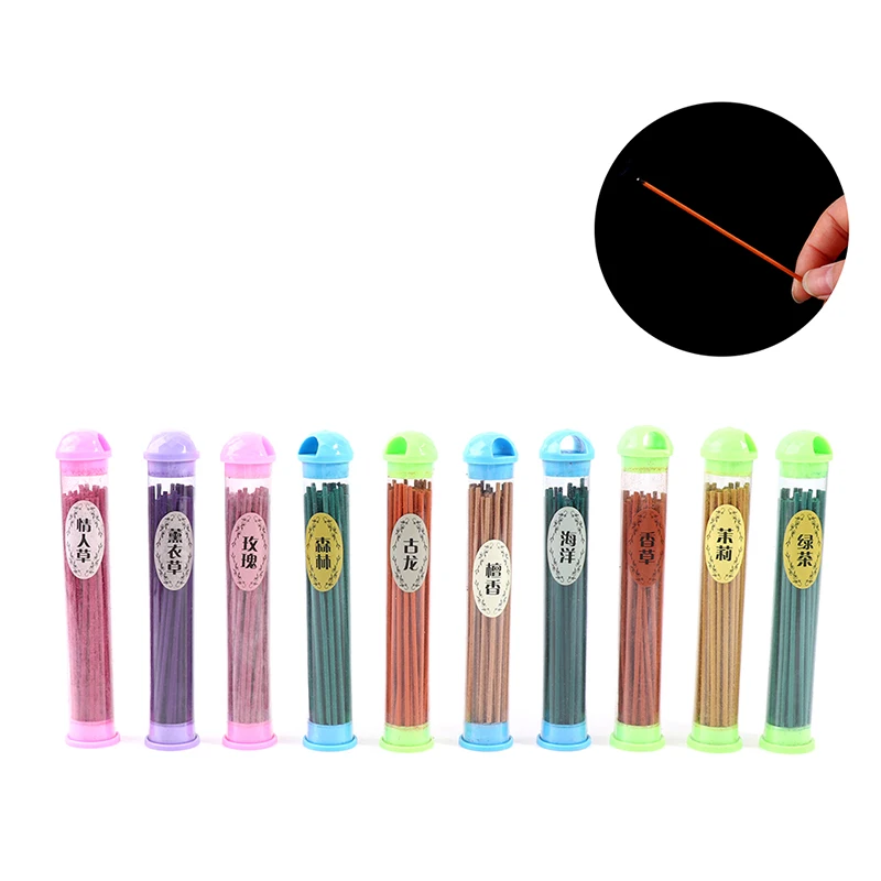1box Charming Incense Lying Incense Small Tube Indoor Bamboo Stick Incense Incense AliExpress