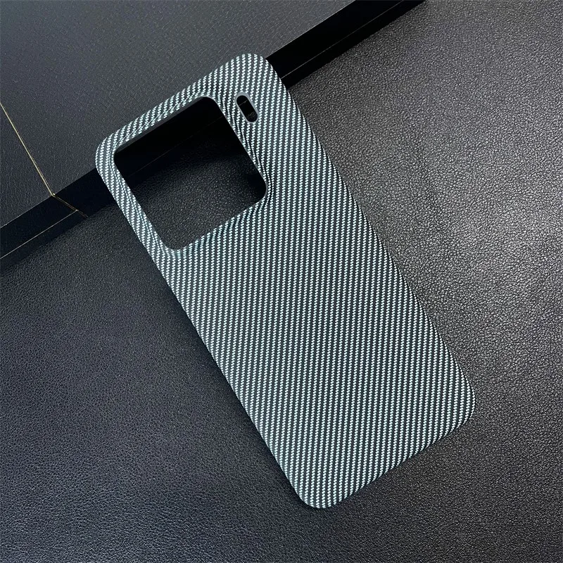 Sleek Carbon Fiber Protective Back Cover
