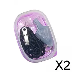 2-4pack Coach Referee Whistle Loud Sound Emergency Teachers Soccer Volleyball
