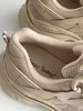 BeauToday Platform Sneakers Women Mesh Solid Color Breathable Trainers Lace-up Round Toe Thick Sole Ladies Shoes Handmade 29462 5