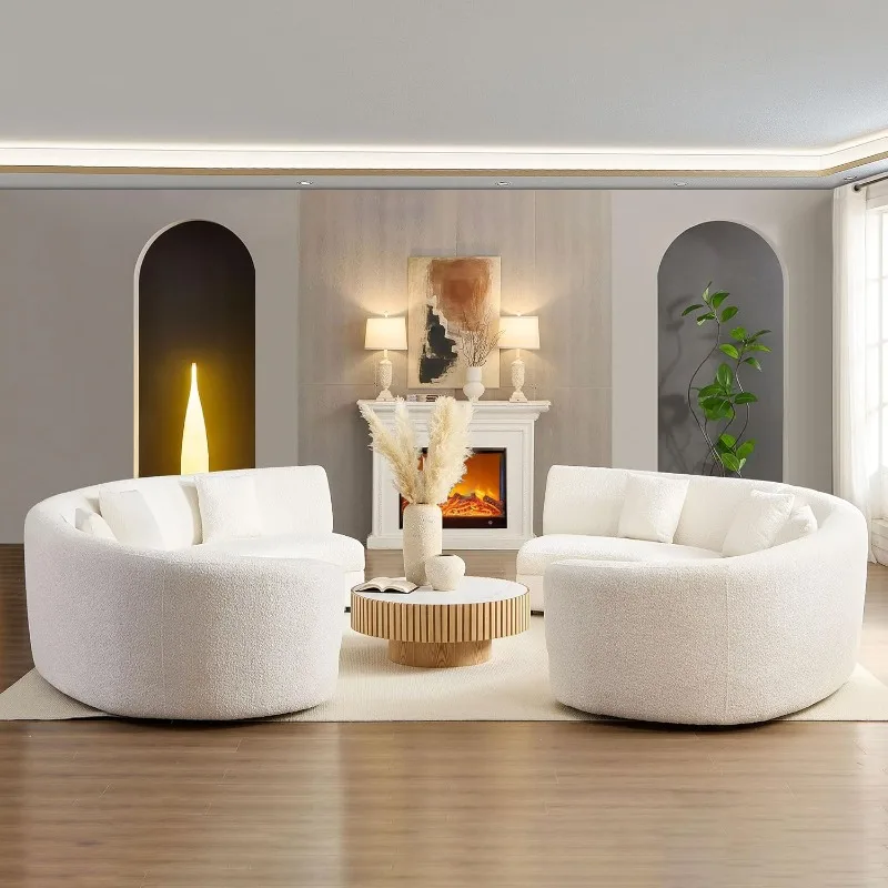 Oversize Curved Modular Sofa 4