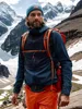 Outdoor men's autumn/Winter warm wool jacket with fleece Merino quick-drying jacket waterproof merino liner 1