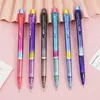 Random 6pcs Creative Rainbow Mechanical Pencil 0.5/0.7mm Replaceable Lead Automatic Pencil Art Painting Sketch Writing Supplies 4