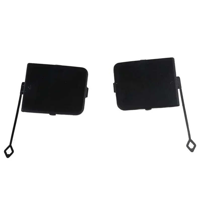 Car Rear Bumper Hook Cover 2PCS Car Rear Right Left Bumper Tow Eye Hook Cover Cap For BMW X1 E84 2013 2014 2015 51127303815 51127303816 Exterior Parts