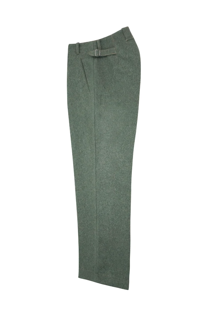 

GUWN-024 WWII German Elite Fieldgrey Wool Straight Trousers