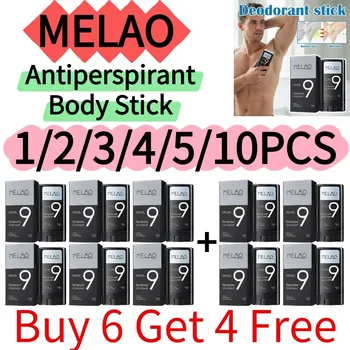10 pezzi (Acquista 6 e ricevi 4 gratis) Stick Antitraspirante per il Corpo, Fragranza Leggera, Deodorante per Uomo, Elimina l'Odore delle Ascelle