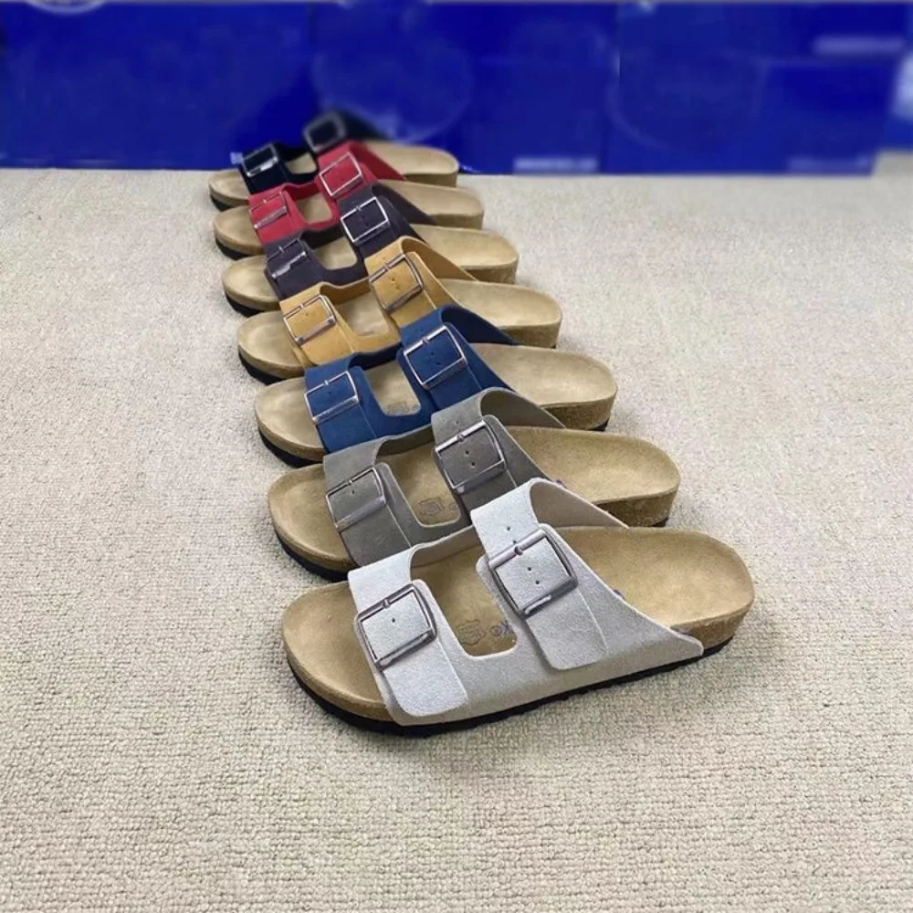 slippers Chunky Women Sandals Flats Fashion Plait Summer Shoes Women Slippers Wear-Resistant Beach Ladies Sandals Female Shoes