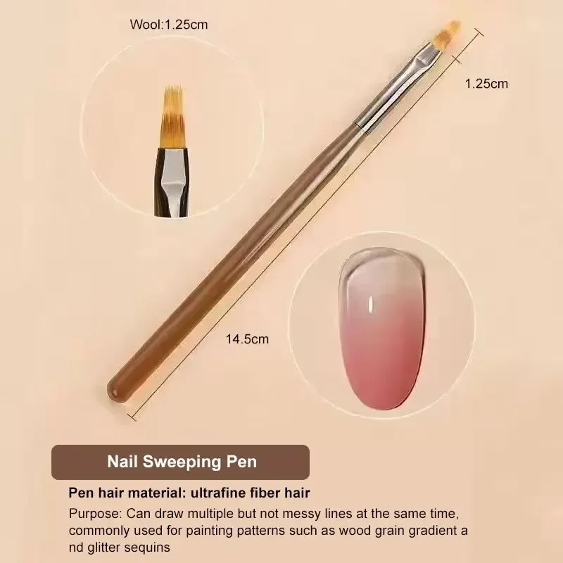 9-Piece Nail Art Brush Set 5