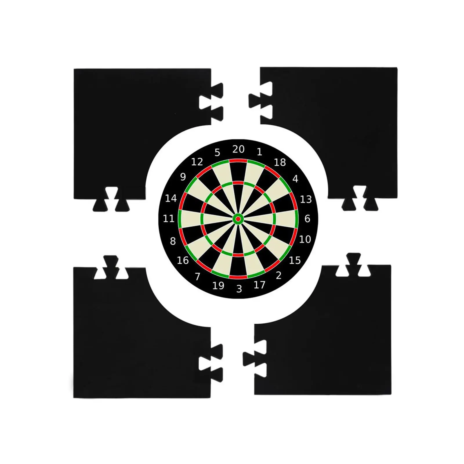 Dartboard Board Surround Surround Guard Dartboard Cover for Games Wall Dartboard