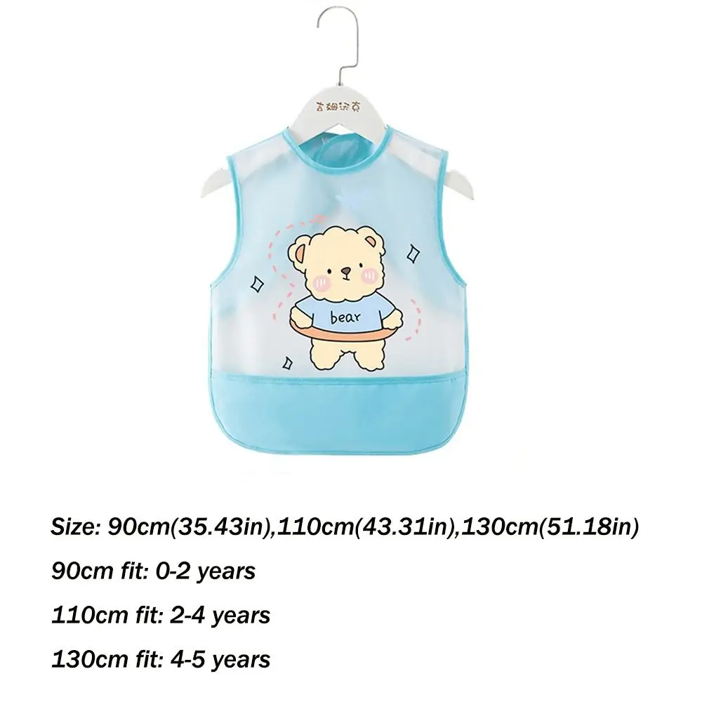 Waterproof Polyester Children Eating Bibs Apron
