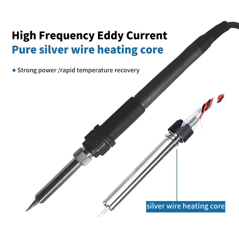 203H Soldering Station Intelligent Lead-free 90W High Frequency Repaid Heating Soldering Iron for SMD PCB IC Repair