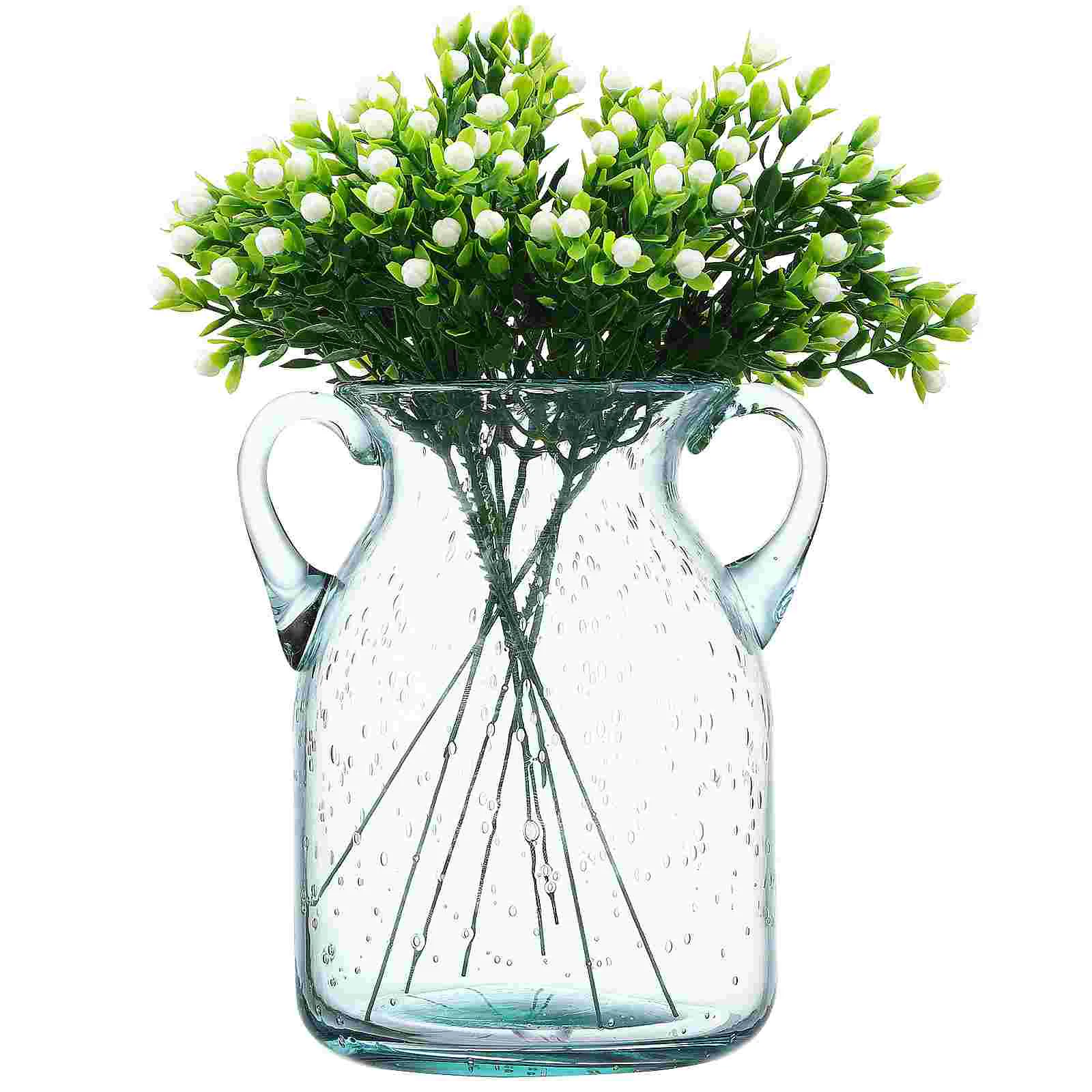

Glass Vases Home Decor Clear For Centerpieces Flowers Vintage Modern The Bubble Small