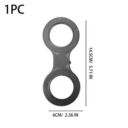 Dual - Phone Magnetic Car Mount with Secure Attachment Ring (A)