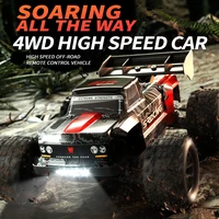 JJRC Q146 High-Speed Ample Power RC Racing Electric Four-Wheel Drive Alloy Off-Road Sports Big Foot Short Card Toy Gift 2