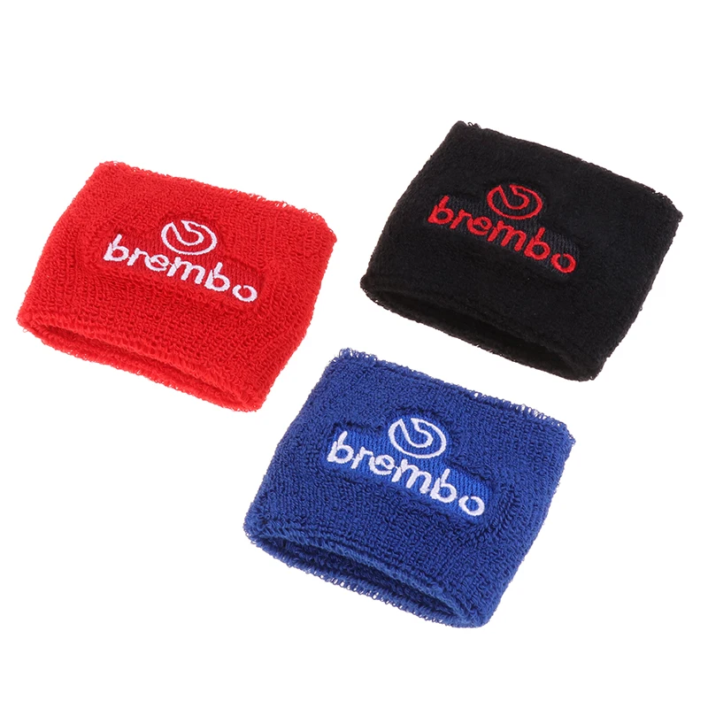 1pc Red/Black/Blue Car Styling Reservoir Brake Clutch Oil Tank Cover Cap Sock For Universal