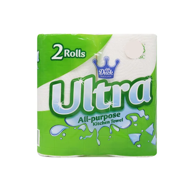 Ultra All-Purpose Kitchen Towel 2 Pack, Absorbent and Durable Paper Towels for Home and Cooking Use 1 Ultra All-Purpose Kitchen Towel 2 Pack, Absorbent and Durable Paper Towels for Home and Cooking Use 1