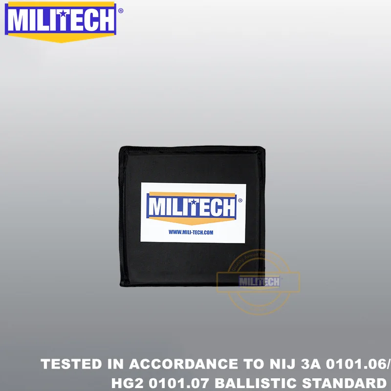 MILITECH 弾道パネル防弾プレート NIJ レベル 3A & NIJ 0101.07
