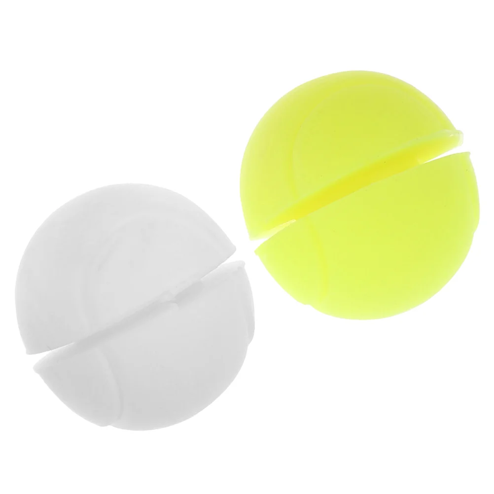 

2 Pcs Tennis Shock Absorber Decorative Dampener Racket Vibration for Damper Flower Shocks Absorbers Plastic