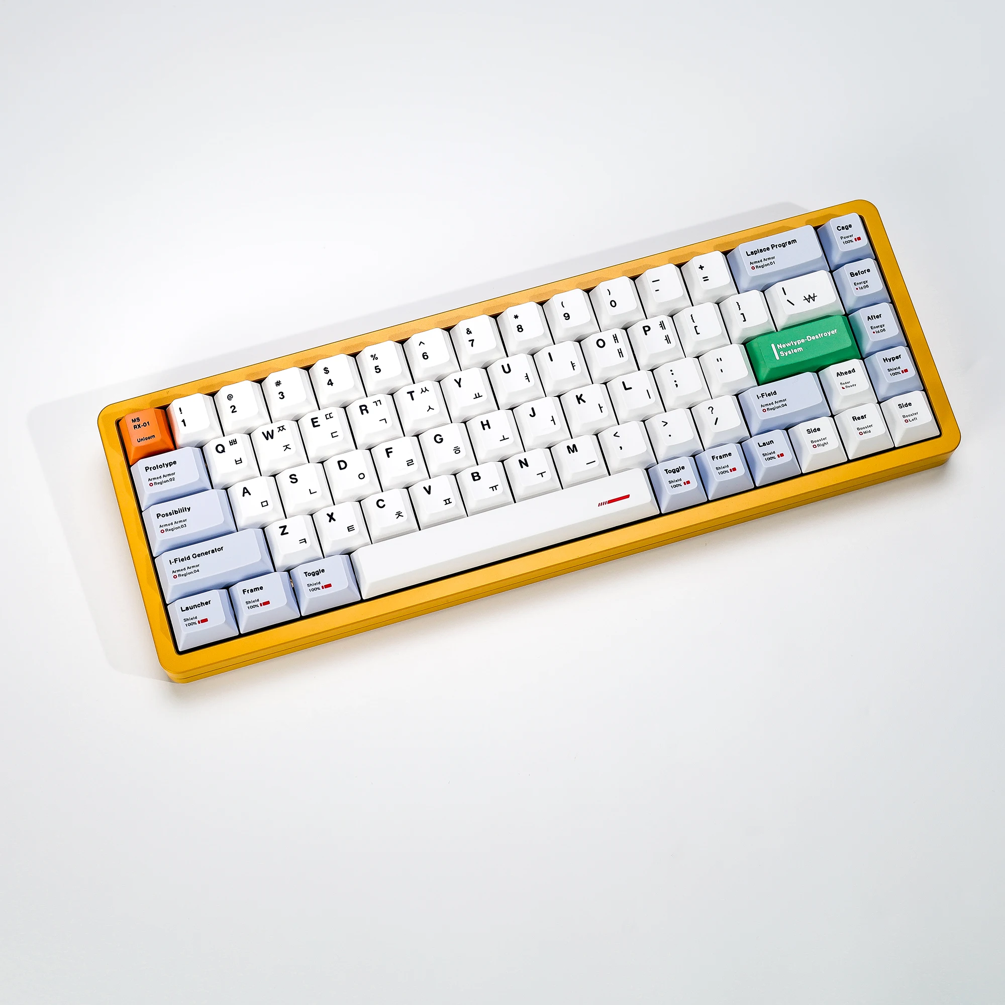 KBDiy RX-0 Unicorn PBT Keycaps 139-Key Cherry Profile Korean