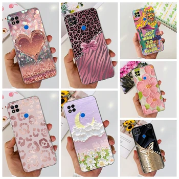 For Xiaomi Redmi 9C NFC Phone Case Shockproof Soft Silicone Fundas Women Girly Fashion Capa For Redmi 9 C Redmi9C NFC Back Cover