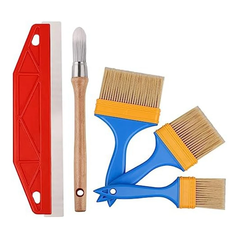 

Технические инструменты, набор кистей для рисования краев, искусственный набор инструментов, пластиковые для стен, круглые декоративные кисти для домашней живописи