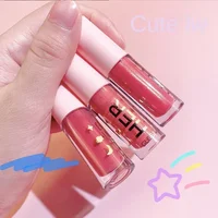 8 Colors Crystal Jelly Lipgloss Liquid Lipstick Makeup Lip Color Long Lasting Sexy Red Pink Nude Lip Gloss Bulk Wholesale 2