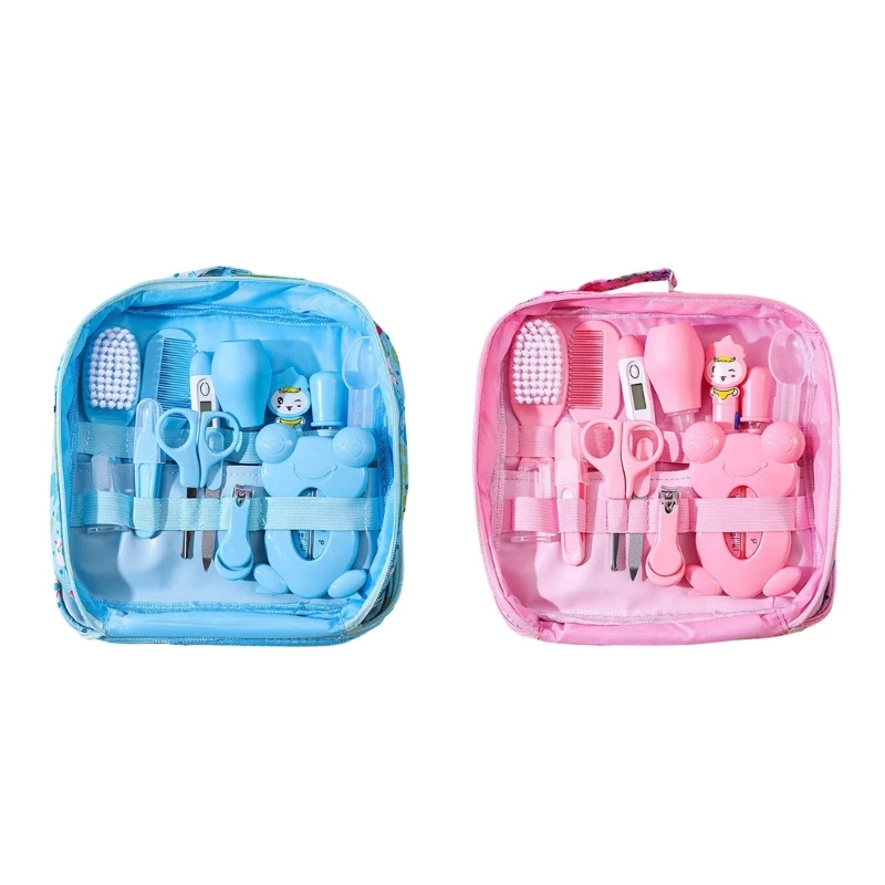 Set Of 13pcs Baby Care Newborn Health Care Accessories Professional Nursing Tools Set Travel Essential Shower Gift