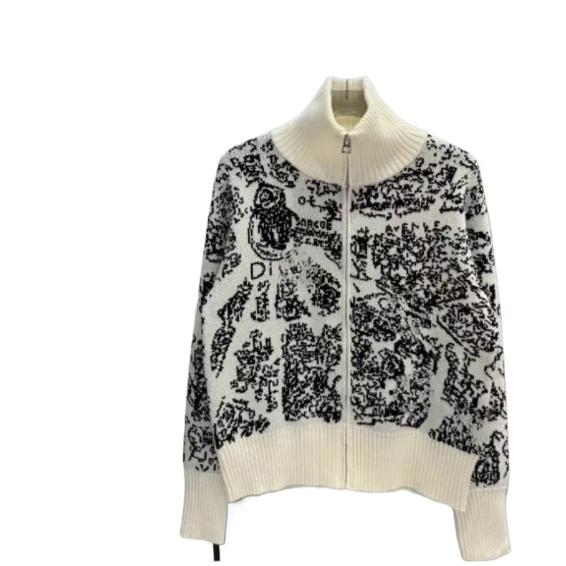 Saashi Women's Soft Yellow Loose Long-Sleeve Cardigan Korean All Match Sweater Coat.