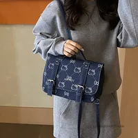 Sanrio Hello Kitty Handheld Postman Bag New Trendy Small Cowboy Backpack Korean Version Y2k Girl Versatile Niche Casual Backpack 2