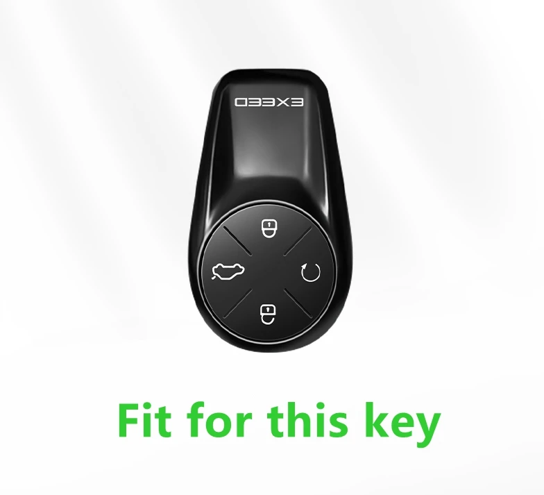 Enhanced Car Smart Fob Key Case Cover with Zinc Alloy Protective Shell