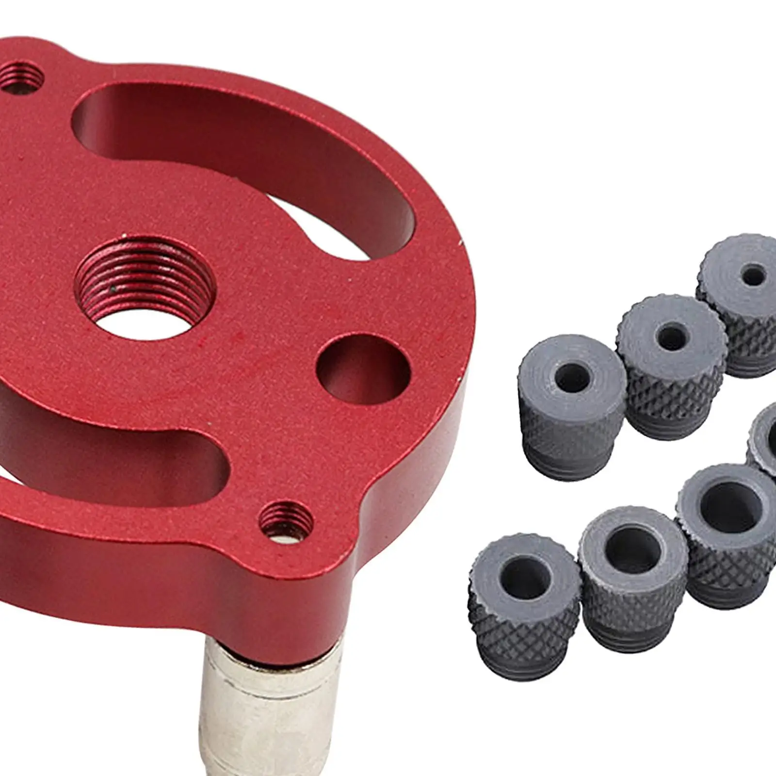 

2-10mm Self-Centering Doweling Jig Set Vertical Hole Puncher Locator