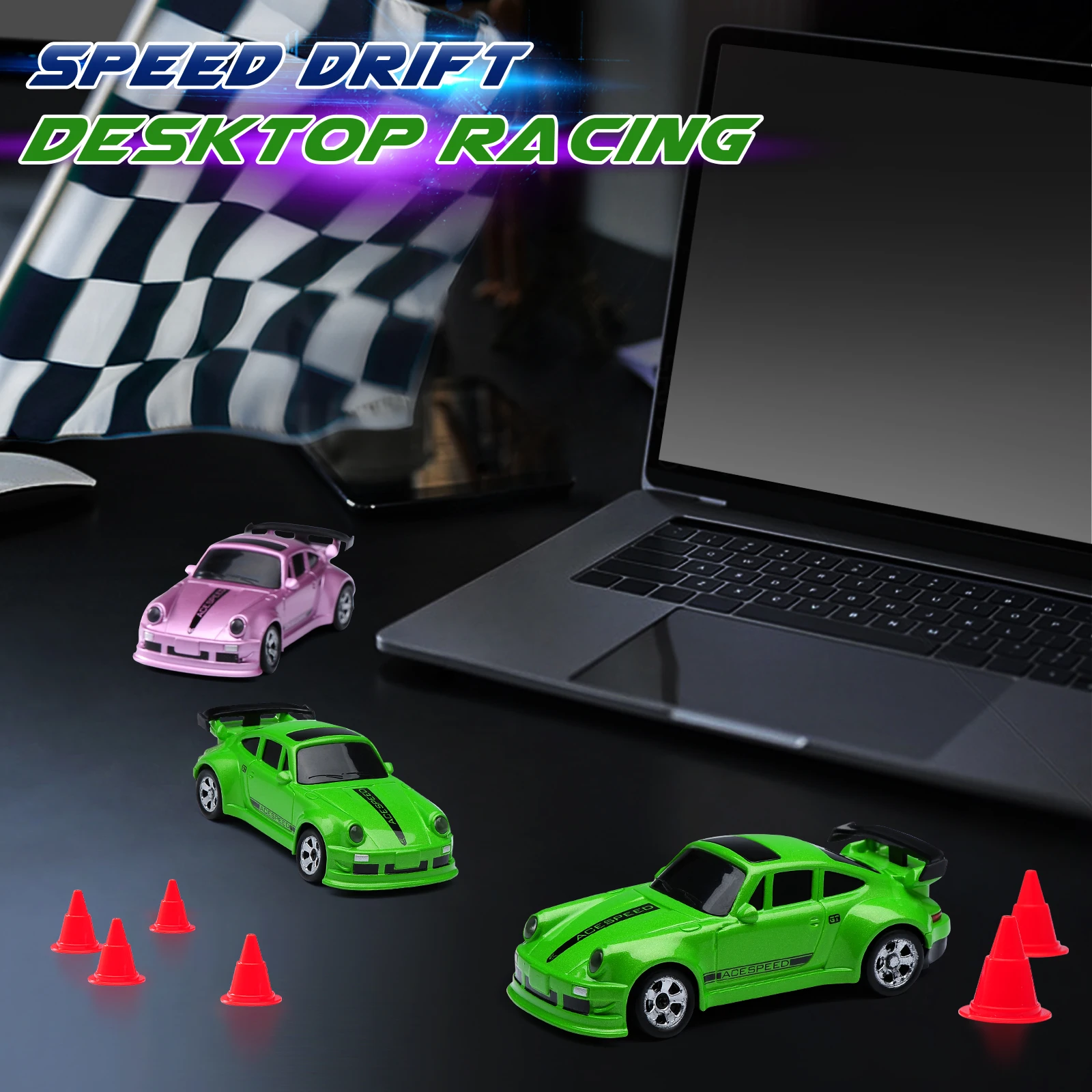 Kf20 1:64 Drift Rc Car Four-wheel remote-controlled racing car 5