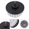 1pc Soft Drill Brush Attachment 4inch For Cleaning Carpet & Leather And Upholstery Glass Car Tires Electric Scrubber Drill 1