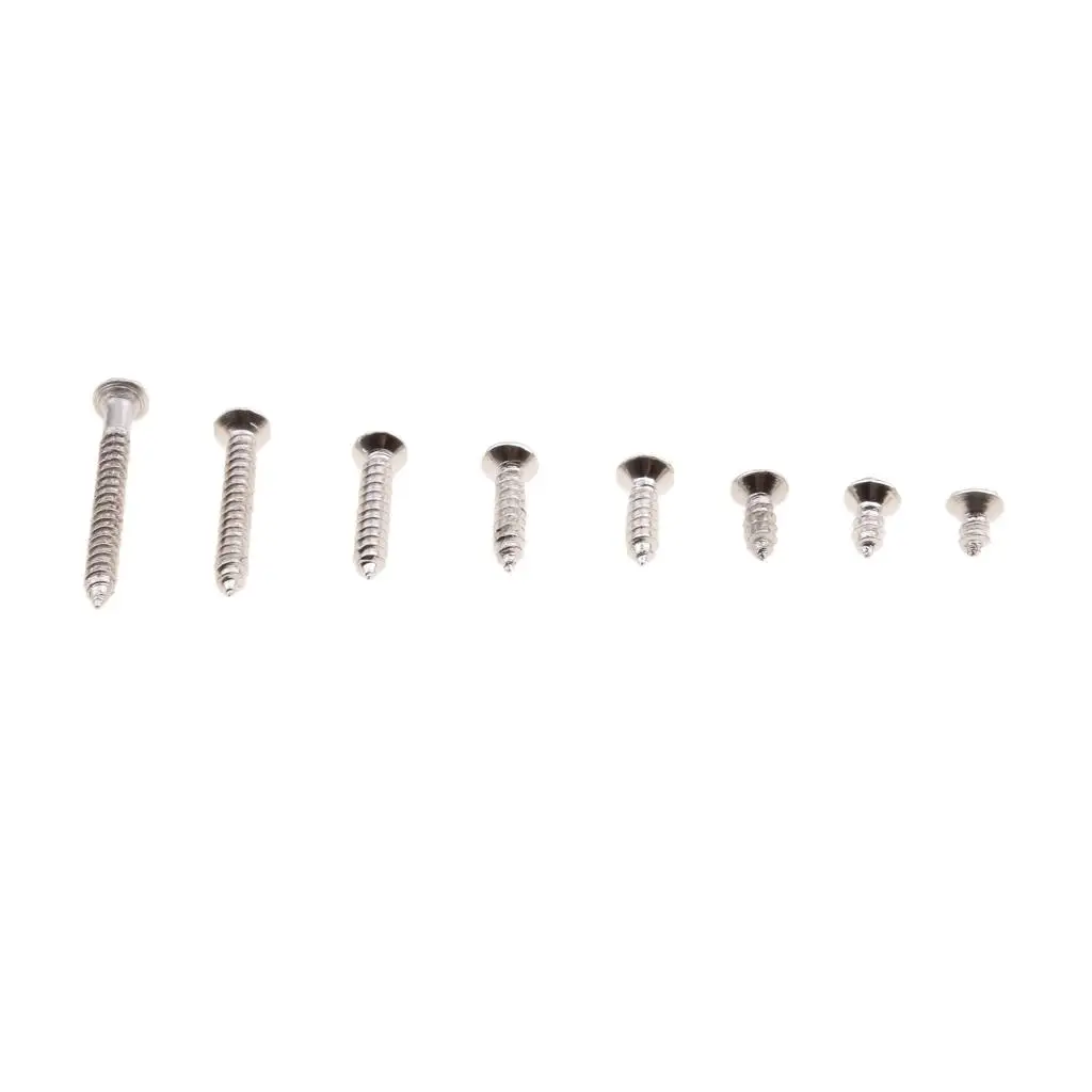 Flat Head Self-tapping Screws Assortment Kit Stainless Steel Screws Set for Wood Repair and Home Use Flat Head Self-tapping Screws Assortment Kit Stainless Steel Screws Set for Wood Repair and Home Use