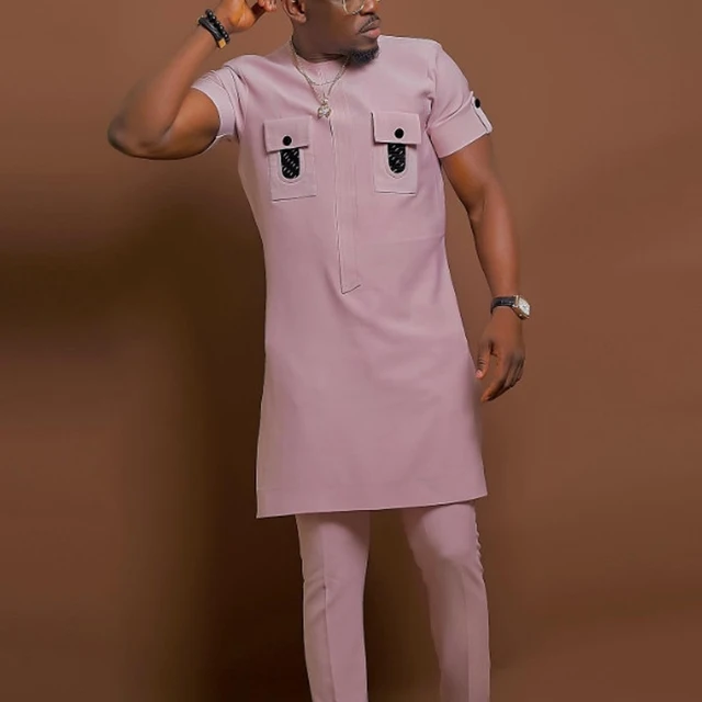 Balogun Dashiki Kaftan Outfit - Image 3