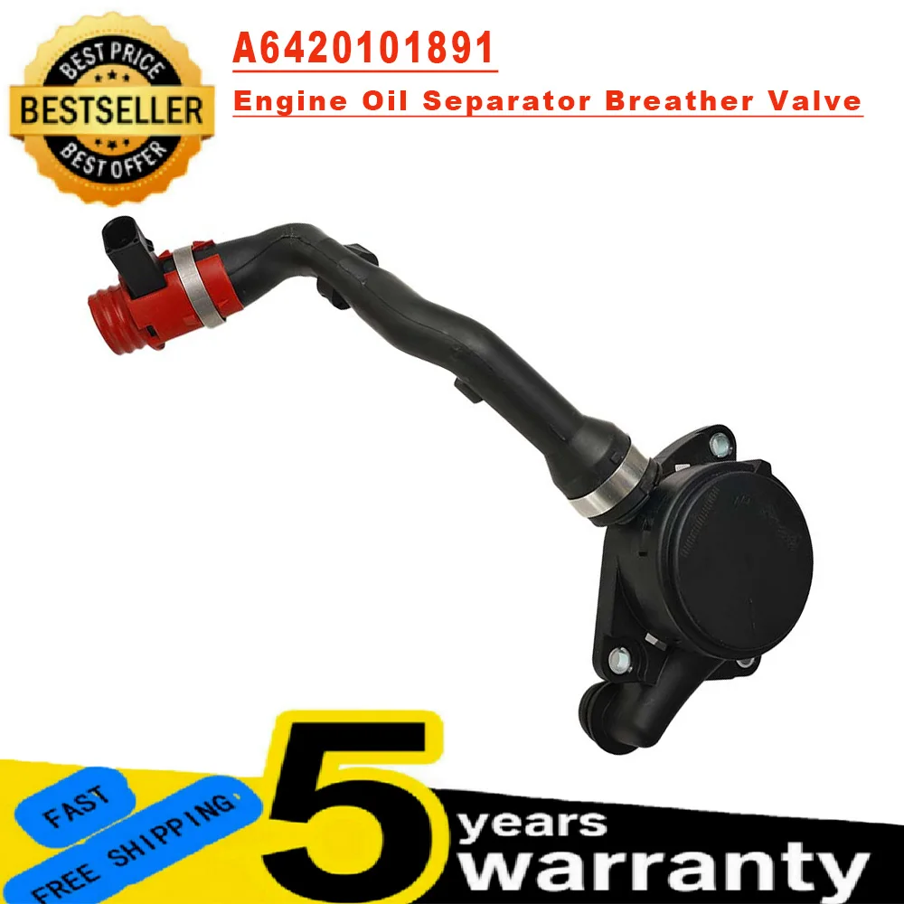 EngineOilSeparatorBreatherValveA64201018916420101891ForMercedes